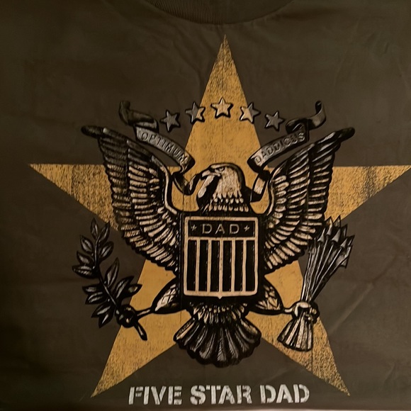 ⭐️DAD TEE!⭐️ 5 Star Dad tee!⭐️ Size 3x - Picture 2 of 5